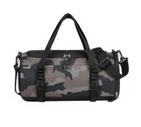 Sac de Voyage à bandoulière for Homme, idéal for Les Courts trajets, Les W nds, Les entraînements Sportifs et Le Basket-Ball(Camouflage Green)