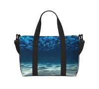 Sac de voyage à bandoulière pour adulte Motif océan Bleu