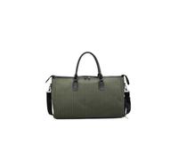 Sac de voyage à grande grille, 51 x 30 x 22 cm, sac de w nd avec compartiment séparé pour chaussures, sac à main multi-voies pour femme et homme (vert)