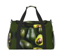 Sac de voyage à la main à l'avocat - Grand sac fourre-tout réutilisable, parfait pour les activités de plein air, le sport, le camping et les courses, noir, One Size