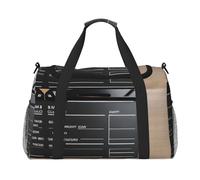 Sac de voyage à la main pour clapperboard de films - Grand sac fourre-tout réutilisable, parfait pour les activités de plein air, le sport, le camping et les courses, noir, One Size