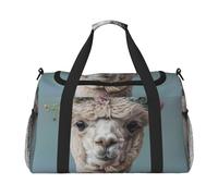 Sac de voyage à main avec imprimé « I Love Alpagas » - Grande capacité - Pour le week-end en avion