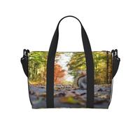 Sac de voyage à main de 18 L - Motif écureuil mignon - Pour homme et femme, Noir , Hand Travel Bag, Sac à vêtements de voyage