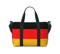 Sac de voyage à main drapeau de l'Allemagne. Pour homme et femme. Matériau durable et design élégant, adapté pour les voyages d'affaires et de loisirs.