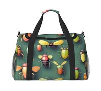 Sac de voyage à main Insect Atlas. Design tendance, grande capacité de stockage, adapté pour les voyages d'affaires et les voyages courts.