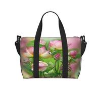 Sac de voyage à main Spirit of The Lotus de 18 L, sac de voyage, sac fourre-tout pour homme et femme, Noir , Hand Travel Bag, Sac à vêtements de voyage