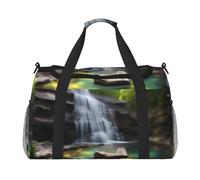 Sac de voyage à main Waterfall Views. Design tendance, grande capacité de stockage, adapté pour les voyages d'affaires et les courts voyages.
