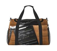 Sac de voyage à motif imprimé de films Clapperboard Sac de week-end Sac de gym Sacs de nuit essentiels de voyage pour femmes hommes Sac à bandoulière, Noir , Taille unique