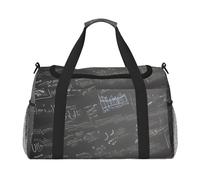 Sac de voyage à motif imprimé de symboles mathématiques - 50 x 33 x 25,9 cm - Sac fourre-tout élégant pour salle de sport