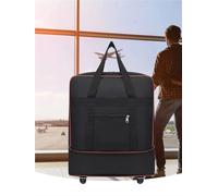 Sac De Voyage à Roulettes Sac à dos de rangement mobile Portable de grande capacité, étude à l'étranger, voyage, sac d'emballage extensible avec roulettes Pour Les Voyages, Le Travail Et Les Loisirs(B