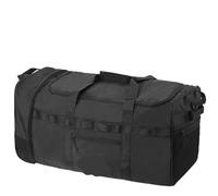 Sac De Voyage à roulettes Sac de Camping Pliable Grande capacité, Sac Voyage for remorqueur, Rangement Portable for Articles Divers, boîte à Roues randonnée en Plein air(Black)