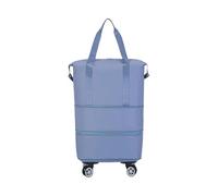 Sac De Voyage à Roulettes Sac de voyage en tissu Oxford imperméable, capacité extensible, sac de sport roulant avec roulettes, valise étanche for voyage pliable Pour Les Voyages, Le Travail Et Les Loi