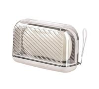 Sac de voyage à savon, boîte à savon portable avec couvercle, anti-fuite, récipient drainant, design compact transparent, idéal pour les voyages, le camping et la salle de bain, 12 x 7,8 x 4,5 cm
