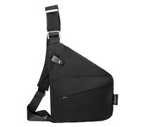 Sac de voyage antivol sécurisé pour ordinateur portable, sac à dos croisé antivol de voyage, sac à dos de voyage d'affaires, sac à dos croisé antivol de voyage, sac léger, noir, Consulte la