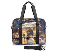 Sac de voyage aquarelle France Arc de Triomphe pour femmes, hommes, filles, garçons, sac de week-end, sac fourre-tout de 32 L, grand sac fourre-tout pour voyage, sport, salle de sport, couleur, Big,