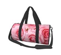 Sac de voyage avec arche à Majorque Espagne, sac de nuit pour homme et femme, grande capacité, sac de sport, sac fourre-tout en toile pour voyage, yoga, Roses fraîches 1, Taille unique