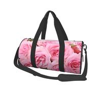Sac de voyage avec arche à Majorque Espagne, sac de nuit pour homme et femme, grande capacité, sac de sport, sac fourre-tout en toile pour voyage, yoga, Roses fraîches 2, Taille unique