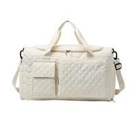 Sac de voyage avec compartiment à chaussures - Duffel de gymnase pour hommes, bagages de sangle élargis | Holdall de grande capacité, conception de séparation humide, serviette et stockage de vêtement