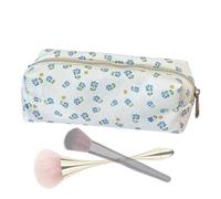 Sac de Voyage avec de Fleurs à Mise Floral Organisateur de Maquillage │Inzig Organisateur de cosmétiques de Type Iinzig │ cosmétique gonflé pour Les Femmes et Les Filles