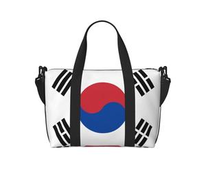 Sac de voyage avec drapeau de la République de Corée - Léger - Pour homme et femme - Imperméable - Pour la salle de sport et les w nds
