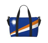 Sac de voyage avec drapeau des îles Marshall - Léger - Pour homme et femme - Imperméable - Pour la salle de sport et les w nds