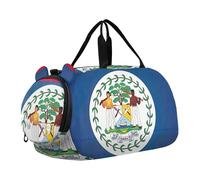 Sac de voyage avec drapeau des îles Vierges britanniques pour filles, sac de voyage, sac de voyage, sac de sport pour garçons, Drapeau du Belize, Classique