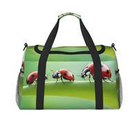 Sac de voyage avec imprimé coccinelle drôle - Grand espace - 50 x 33 x 25,9 cm - Élégant sac fourre-tout pour salle de sport