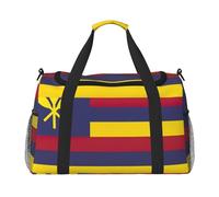 Sac de voyage avec imprimé drapeau du royaume d'Hawaï - Grand espace - 50 x 33 x 25,9 cm - Élégant sac fourre-tout pour salle de sport
