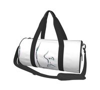 Sac de voyage avec imprimé fumeur, sac de gym pliable, sac de week-end pour femme, grand sac fourre-tout pour le sport et les voyages, Noir , Taille unique