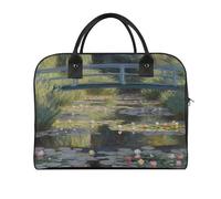 Sac de voyage avec imprimé nénuphar - Sac fourre-tout pour yoga, gym, week-end, voyage, plage, fitness, yoga, natation, style, taille unique, Style :, Taille unique