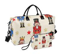 Sac de voyage avec sangle réglable pour le yoga - Multifonctionnel - Motif de soldats casse-noisettes