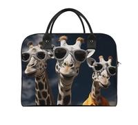 Sac de voyage avec trois girafes portant des lunettes de soleil, sac fourre-tout pour yoga, gym, voyage, plage, fitness, yoga, natation, style, taille unique, Style :, Taille unique