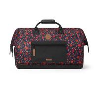 Sac de voyage - CABAIA - Adventurer All Over Duffle Bag - Noir/Rouge - 40L - Déperlant