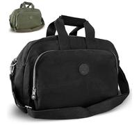 Sac de voyage cabine - Bagage à main Avion compatible avec Ryanair et Vueling - Sac de sport imperméable pour femme, sac de maternité, hôpital et w nd, Noir , Standard, Classique