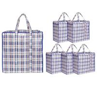 Sac De Voyage, Cartons Déménagement, Sac De Rangement 75 L, Lot De 6 Bleu