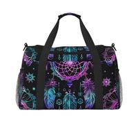 Sac de voyage coloré attrape-rêves galaxie, sac de gym pour homme et femme, léger pour entraînement et vacances