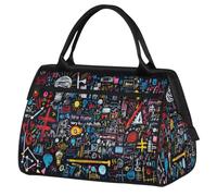 Sac de voyage coloré pour femmes, hommes, enfants, garçons, filles, week-end, sac fourre-tout de 24 L, sac fourre-tout pour le sport, la gym, le yoga, couleur, Big, Organiseur de sac