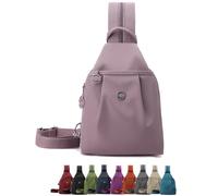 Sac de Voyage Convertible Oxford Imperméable À Double Sens pour Femme, Grande Capacité, Bandoulière Convertible Élégant Antivol Rangement Efficace Transport Confortable(Pink)