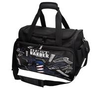 Sac de voyage de coiffeur - boîte à outils coiffeuse, organisateur de salon | Grand boîtier à outils de coiffure avec bandoulière réglable, stockage durable pour les ciseaux, tondeuse électrique, équi