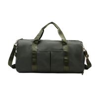 Sac de voyage de grande capacité avec séparation humide et sec pour loisirs, voyage, fitness, natation, yoga et sports transfrontaliers, sac de week-end, Vert, Taille unique