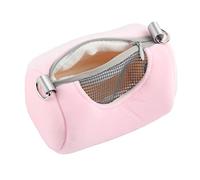 Sac de Voyage de Hamster Respirant Battement pour les Petits Animaux Animaux du Design à L'extérieur du Sac le Furr (PINK)
