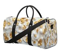 Sac de voyage décoratif avec impression artistique pour femmes, hommes, filles, garçons, week-end, sac fourre-tout de 22,7 L, bagage cabine, pour sport, gym, yoga, couleur, 22.7L, Organiseur de sac