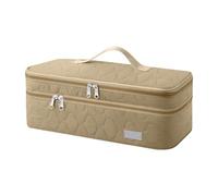 Sac De Voyage Des Outils De Cheveux, Boîtier De Sèche-linge Voyage, Casse De Rangement De Séchoir À Cheveux À Double Couche | Curling Irons Organization Bag Case Pour Voyages, Vacances Pour Copines, F