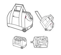 Sac de Voyage - DOTS - Trolley 41cm - Dots - Zippée - Cabine