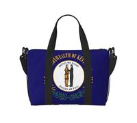 Sac de voyage Duffle Weekender Bag Carry On Tote Bag Sport Gym Bag pour femmes hommes Kentucky State Flag Print
