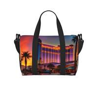 Sac de voyage Duffle Weekender Bag Carry On Tote Bag Sport Gym Sac pour Femmes Hommes Las Vegas Coucher de Soleil 1 Imprimer