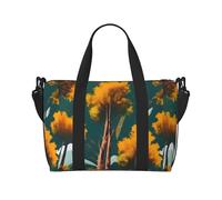 Sac de voyage Duffle Weekender Bag Carry On Tote Bag Sport Gym Sac pour Femmes Hommes Parcs Nationaux Soleil Arbres Imprimé