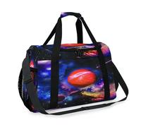 Sac de voyage Earth Space pour filles, garçons, femmes, hommes, galaxie, week-end, sac à bandoulière pour voyage, sport, gym