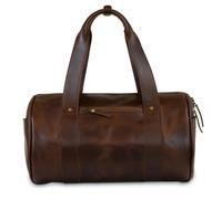 Sac de voyage en cuir Buckle & Seam Chap - Marron - Cabine - Femme