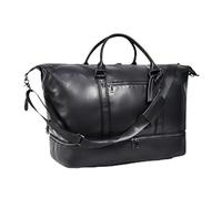 Sac de Voyage en Cuir de Grande capacité, Sac polochon en Cuir de Vache de 20 Pouces, Sac à Main de Fitness